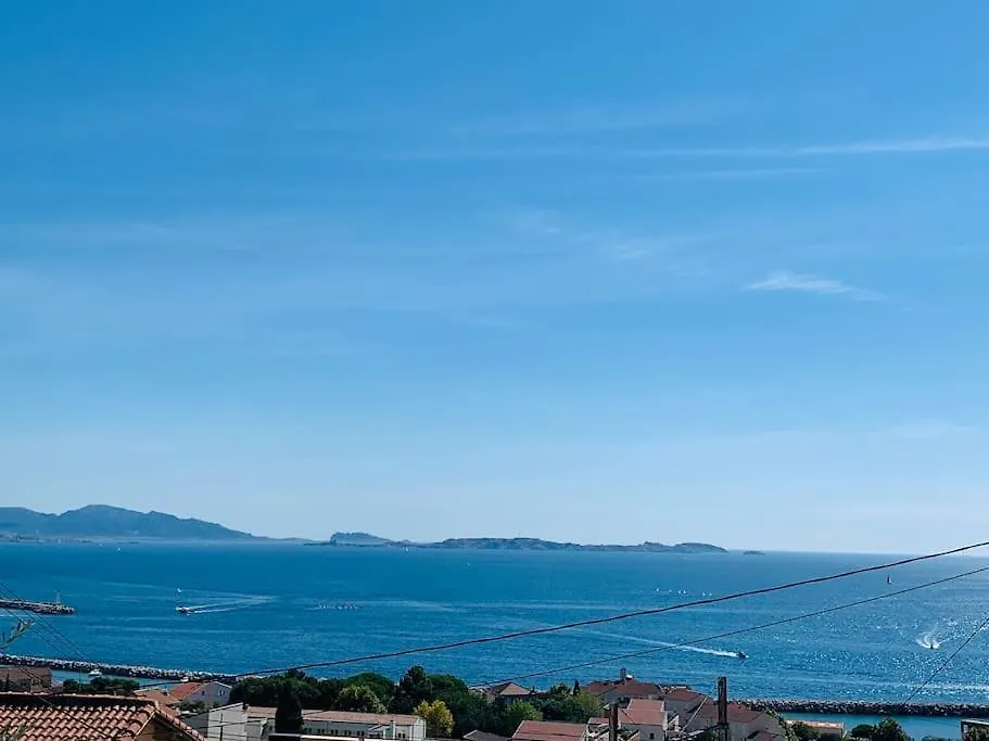 Magnifique Vue Sur La Mer ... Marseille 0*,